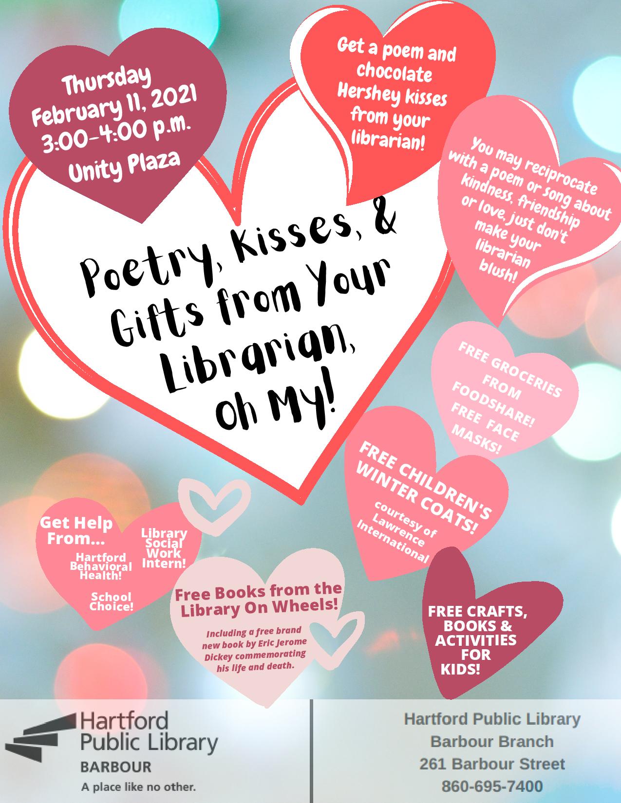 Poetry,Kisses & Gifts from Your Librarian