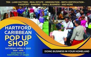 Hartford Caribbean Pop Up Shop 2022 @ WISCOH