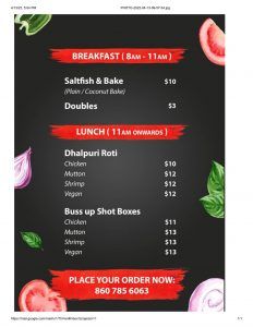 Heart & Soul Caribbean Food International - Chef Joe - Visits West Indian Social Club of Hartford