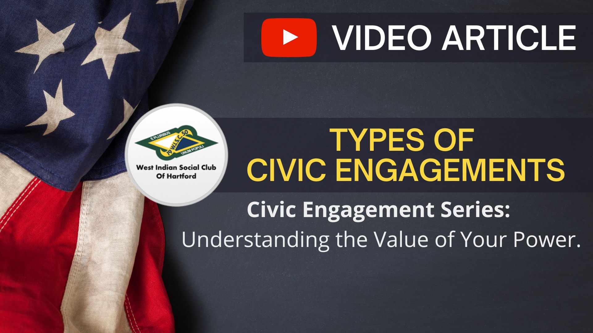 Video Article Cover - Civic Engagements Series - Types of Civic Engagements