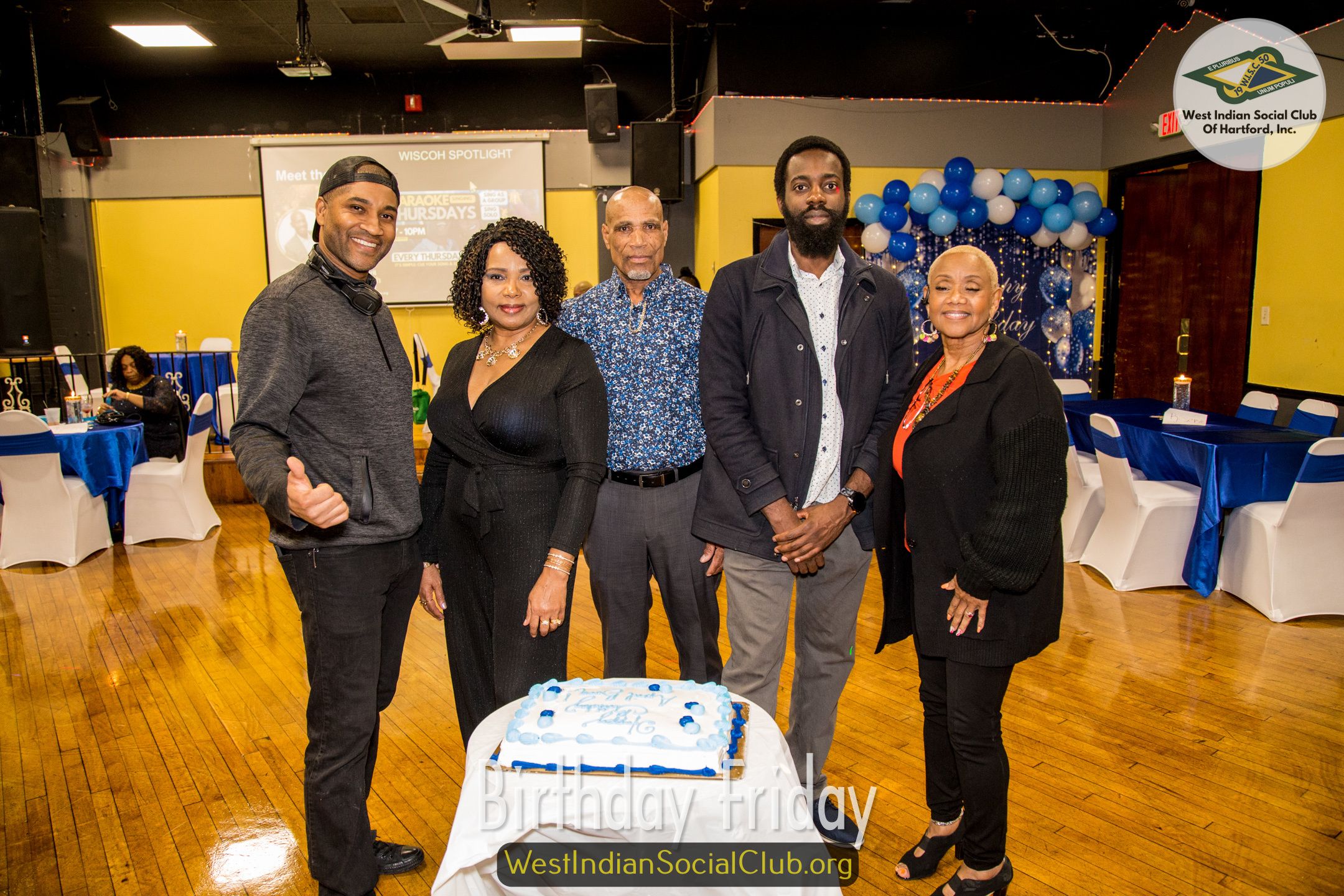 APRIL 2024 - Birthday Friday - Album Cover - Hartford CT - West Indian Social Club of Hartford