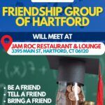 Friendship group of Hartford will meet at Jam Roc Restaurant & Lounge