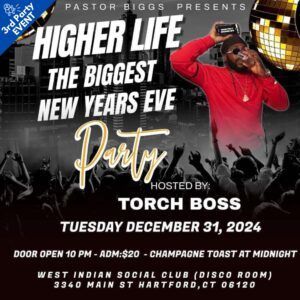 3rd Party Event - Higher Life - The Biggest New Years Eve Party