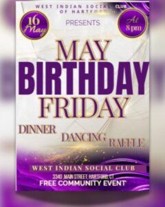 May Birthday Friday - Free Community Event, Friday, May 16, 2025 @8PM