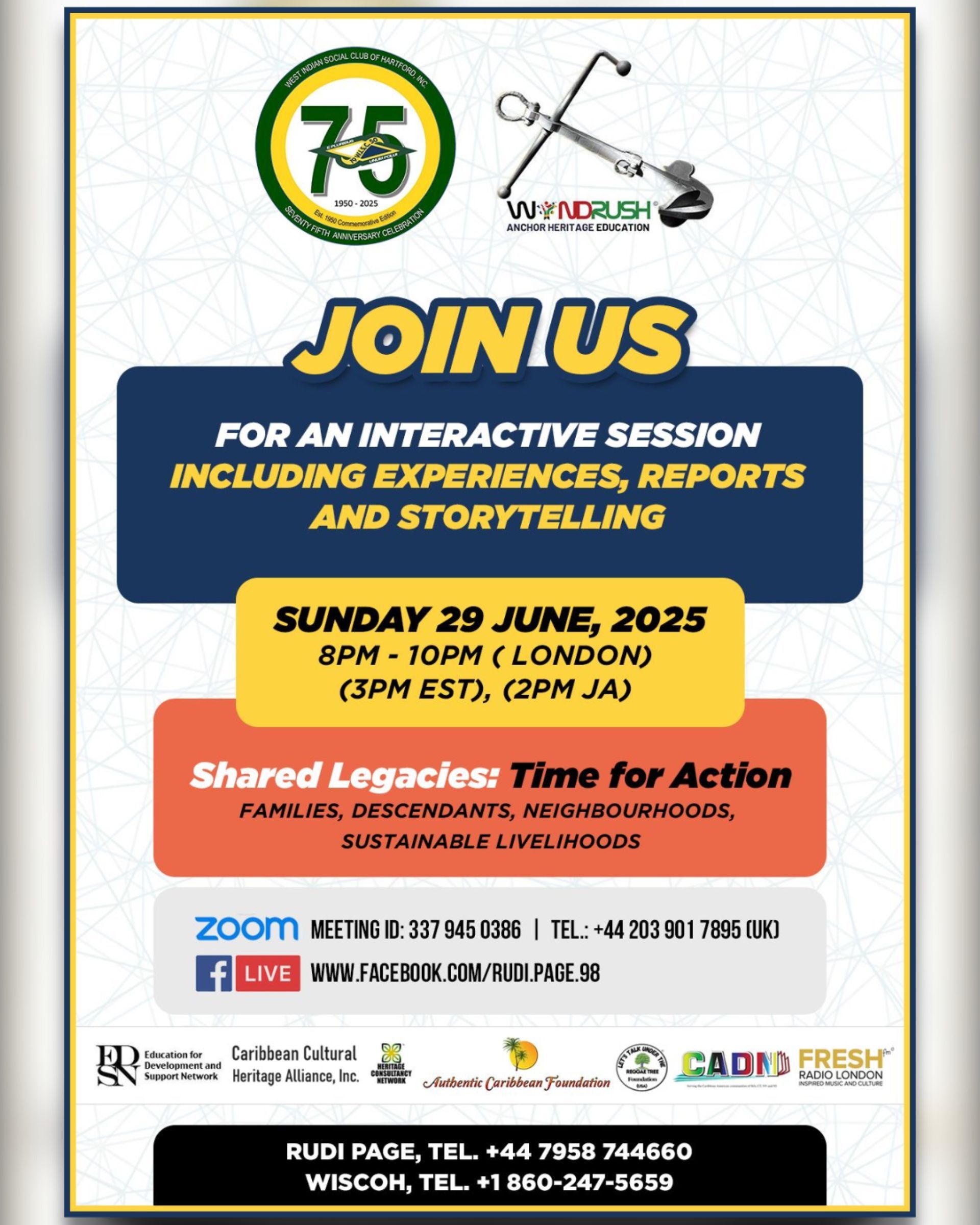 Shared Legacy - WISCOH Education Series - 2025