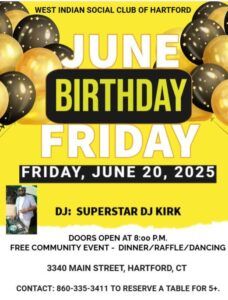 June 2025 Birthday Friday
