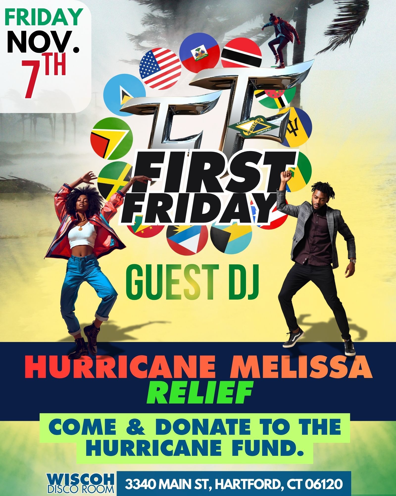 fIRST FRIDAY FOR HURRICANE RELIEF 2025