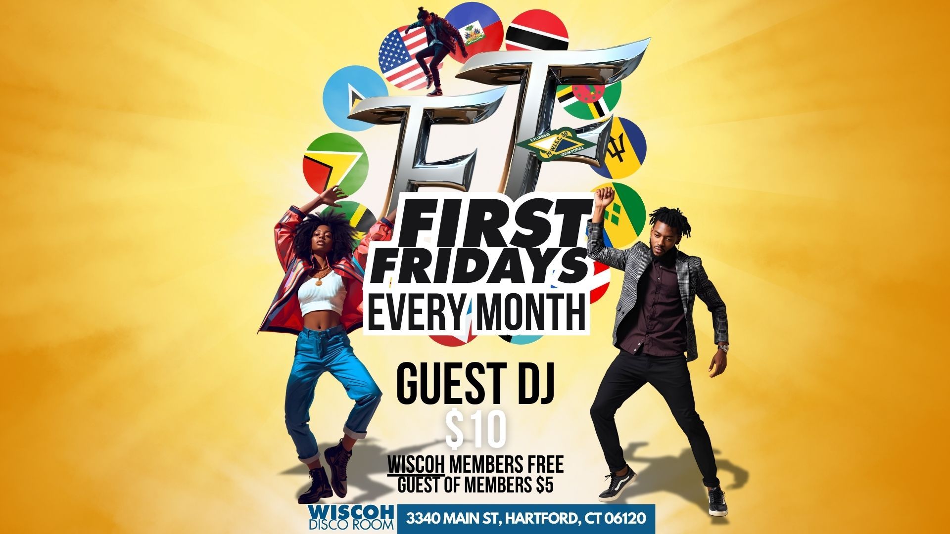 First Fridays @ WISCOH - The Disco Room