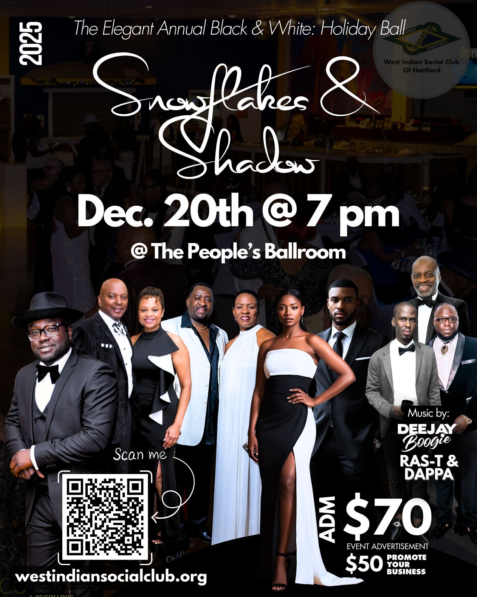 Snowflakes And Shadow - 2025 - Annual Holiday Ball