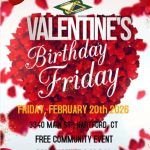 Birthday Friday - Valentines Theme 2026 - Red/White