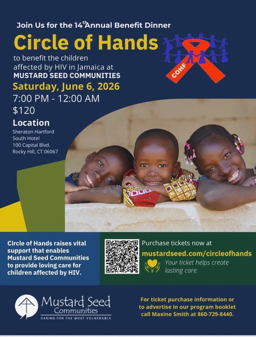 Circle of Hands Foundation - 14th Annual Benefit Dinner - 2026 - June 6th