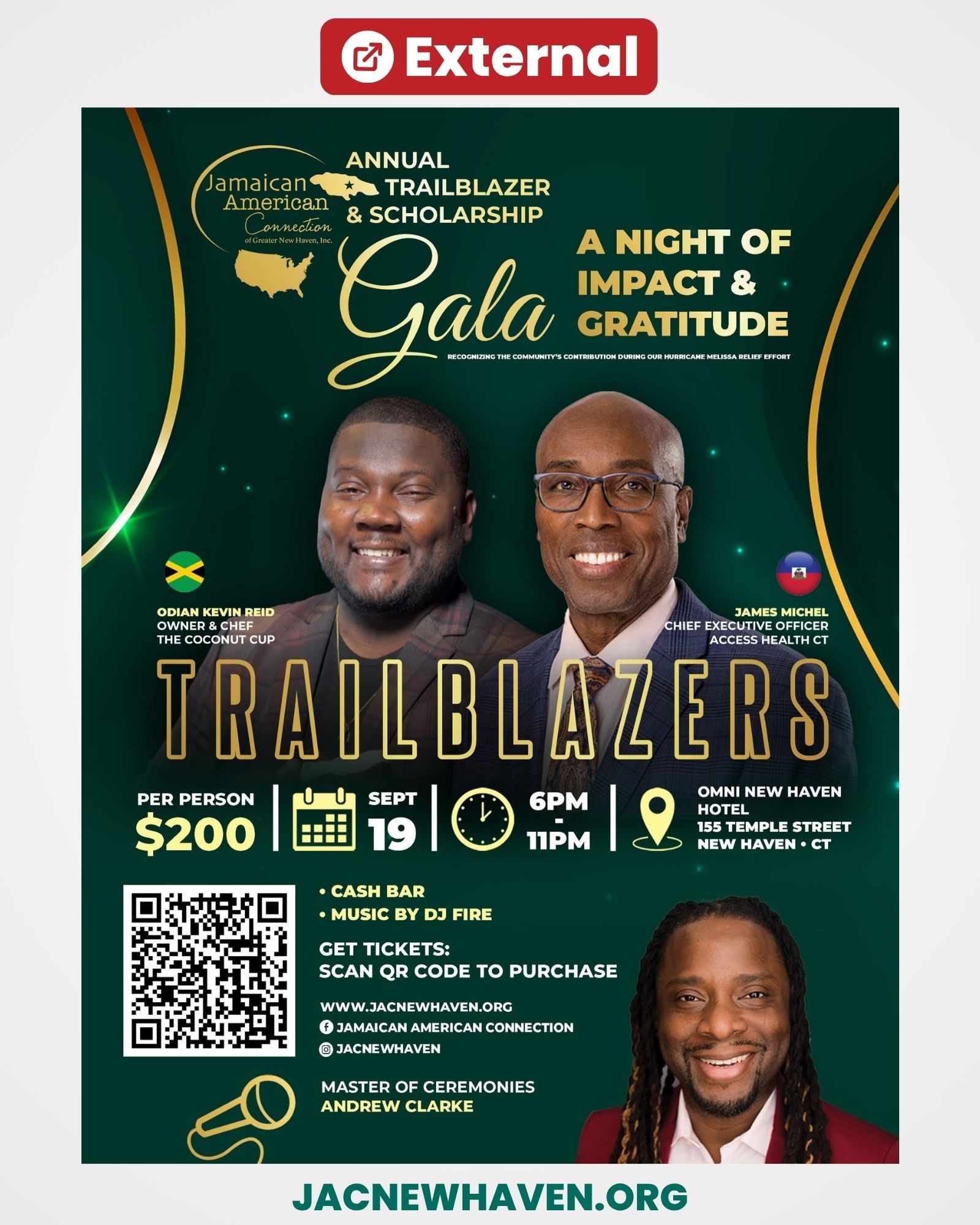 EE - JAC Trailblazer & Scholarship Gala - New Haven, CT 2026