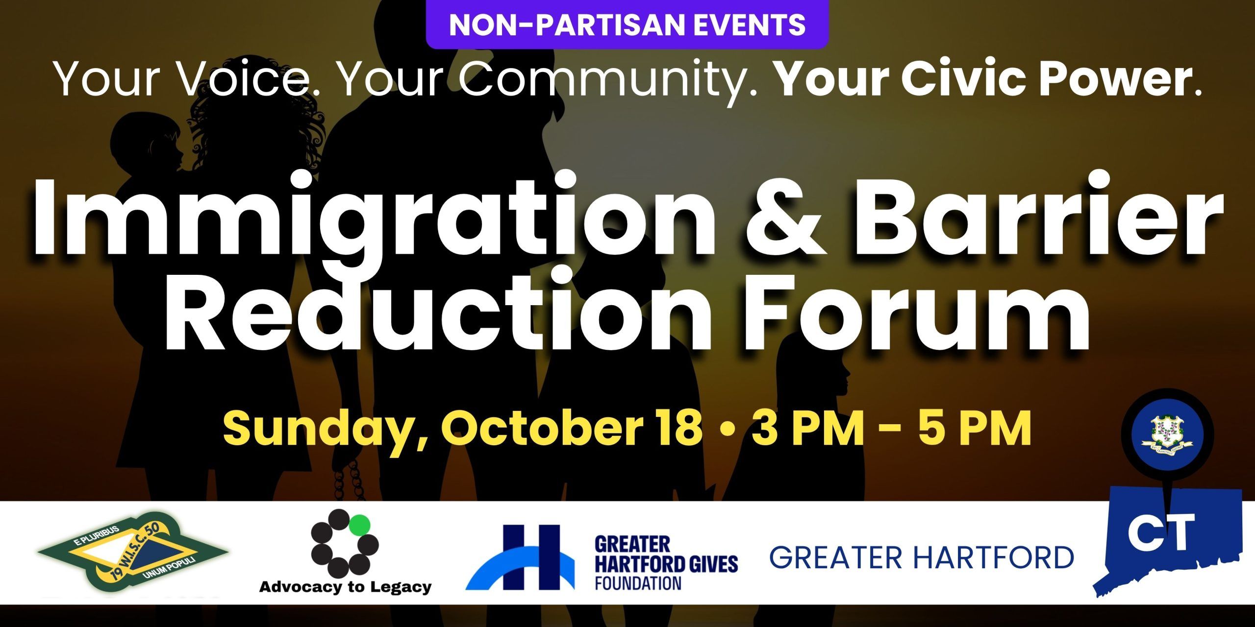 Immigration & Barrier Reduction Forum (Your Voice, Community & Civic Power)